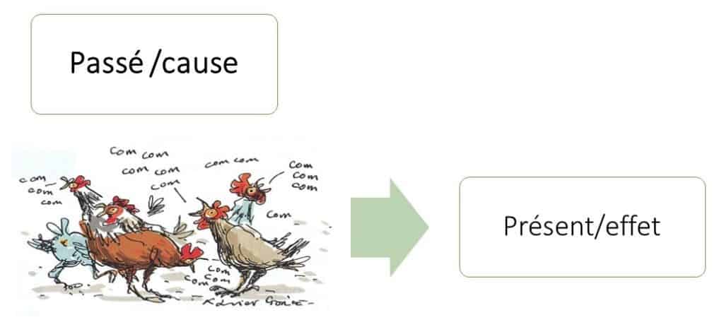 L'arbre des causes : rechercher les causes du présent dans le passé.