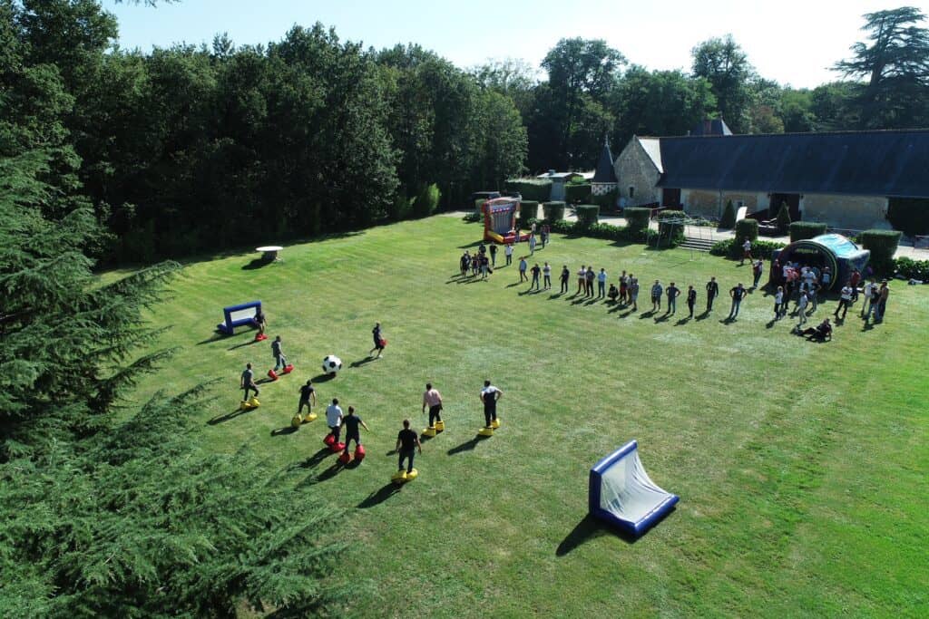 grand-messe "bottom-up" au château de Jallanges : partie récréative